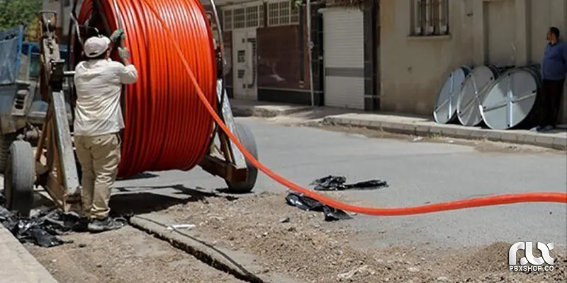 نصب و کابل کشی اینترنت فیبر نوری