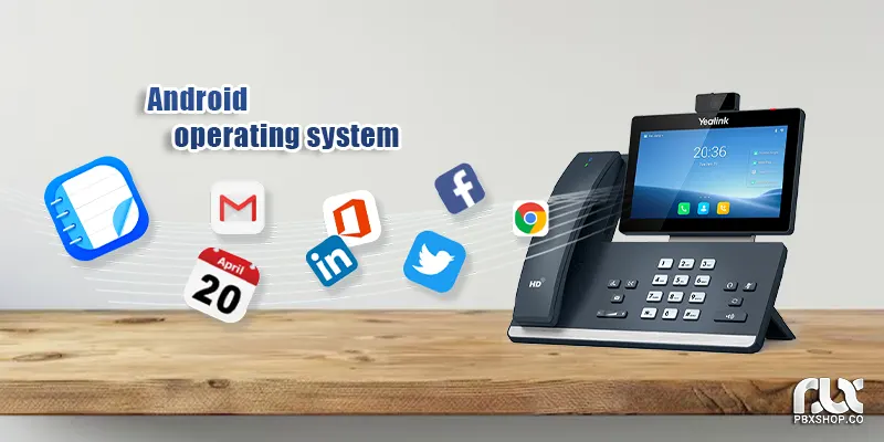 تلفن های یالینک سری T5 دارای سیستم عامل اندروید