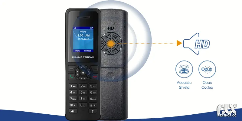 کیفیت صدای hd تلفن بیسیم ویپ گرنداستریم DP720