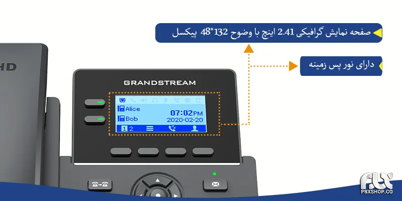 تلفن گرنداستریم GRP2602W