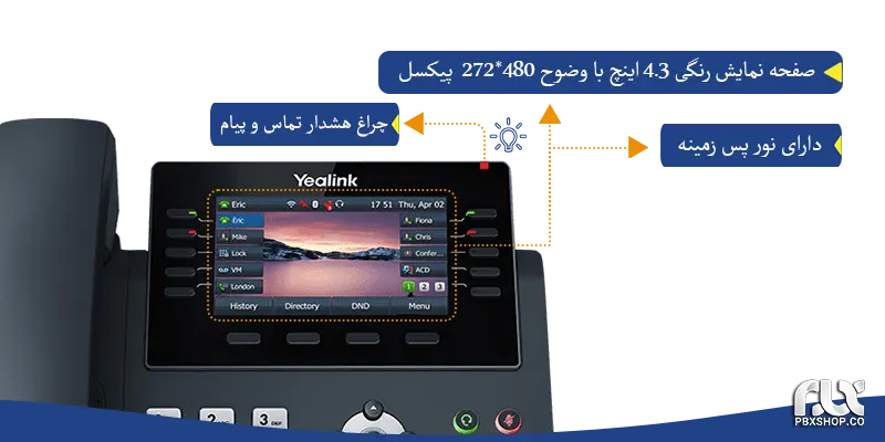 تلفن ویپ یالینک T46U