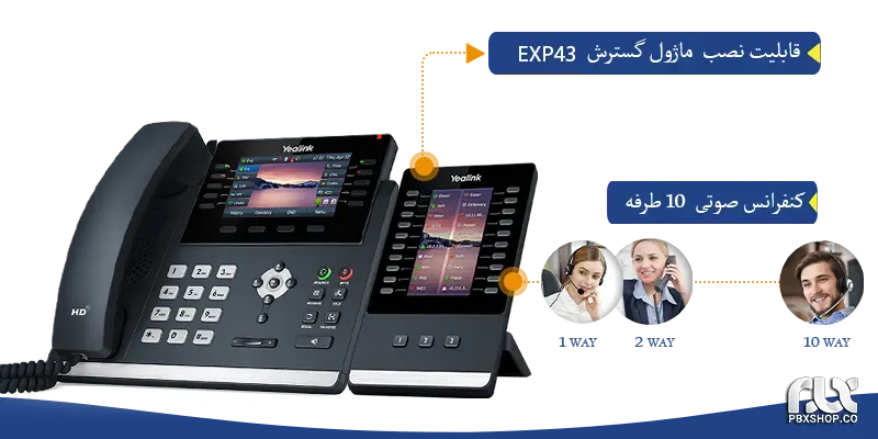 تلفن ویپ یالینک T46U
