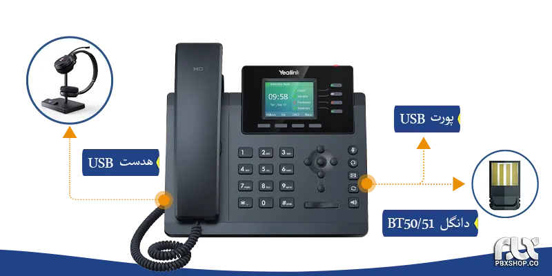 تلفن Yealink T34W