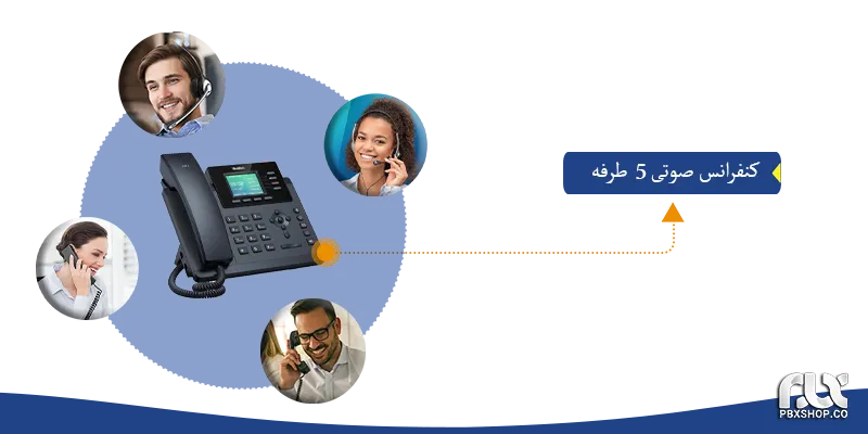 تلفن تحت شبکه یالینک T34W