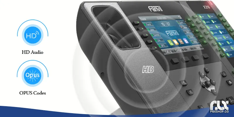 کیفیت صدای HD در تلفن ویپ فنویل X210