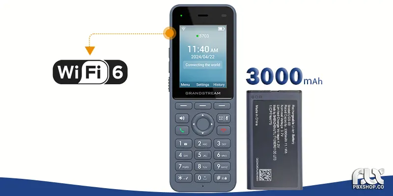 تلفن بیسیم گرنداستریم WP826