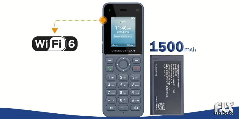 تلفن بیسیم گرنداستریم WP816