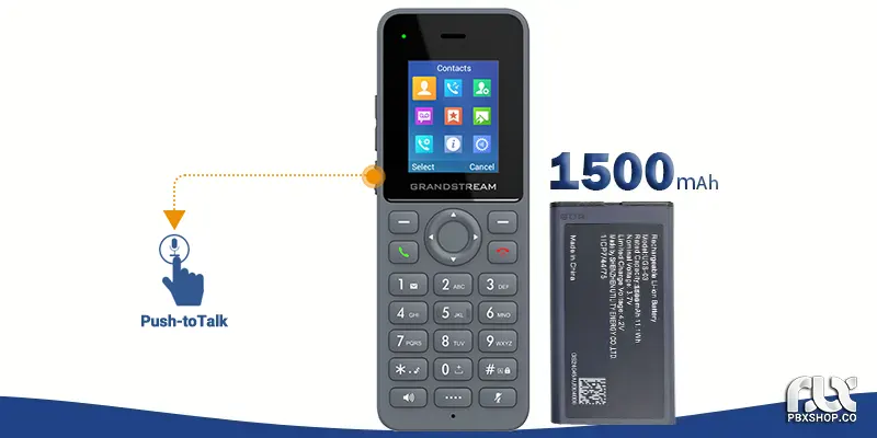 تلفن بیسیم دکت گرنداستریم DP725