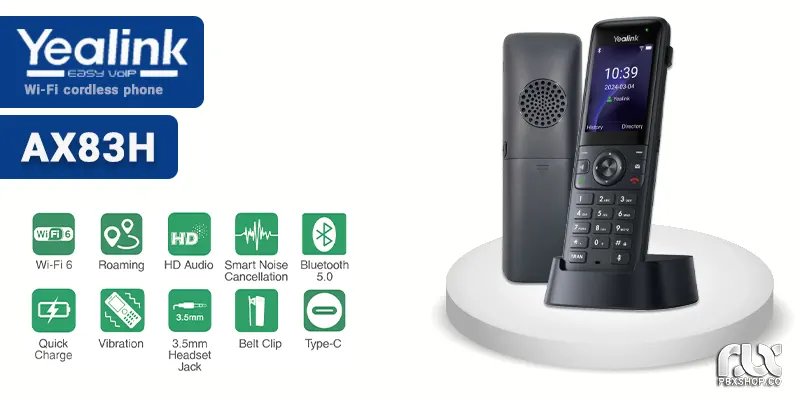 تلفن بیسیم وای فای یالینک AX83H -01