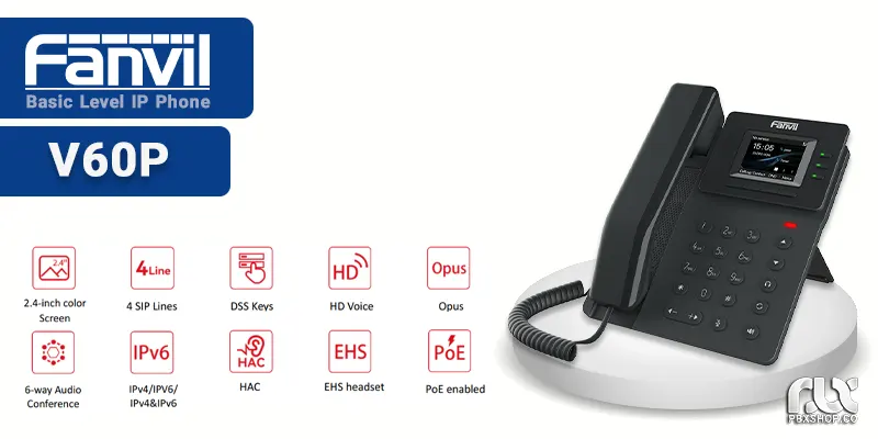 تلفن ویپ فنویل V60P