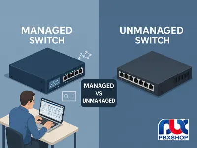 تفاوت سوئیچ های مدیریتی و غیر مدیریتی