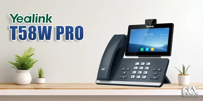 تلفن ویپ یالینک T58W PRO