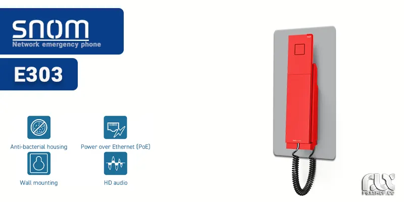 تلفن اضطراری اسنوم E303