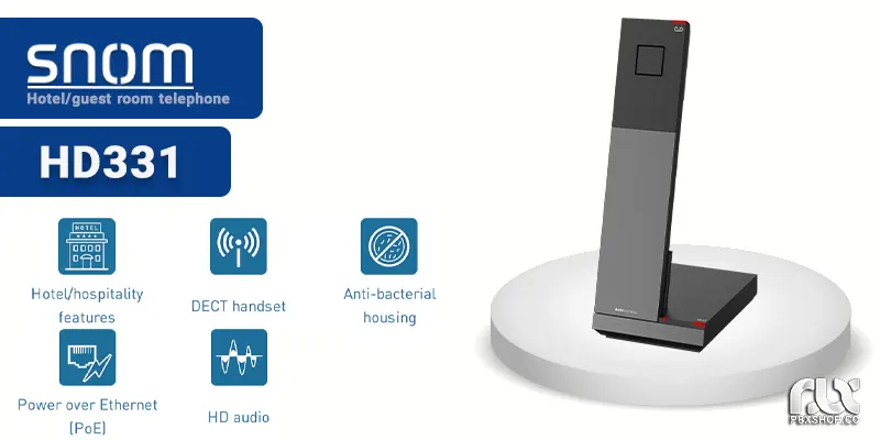 تلفن هتلی اسنوم HD331