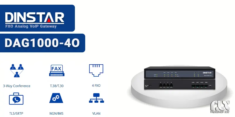 گیت وی آنالوگ دینستار DAG1000-4O