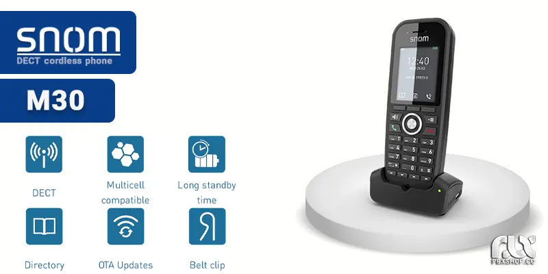 تلفن بیسیم دکت اسنوم M30