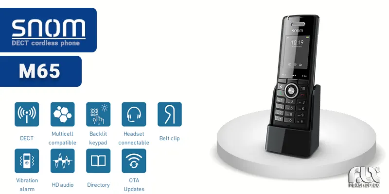 تلفن بیسیم دکت اسنوم M65