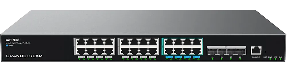 سوئیچ شبکه گرنداستریم GWN7822P