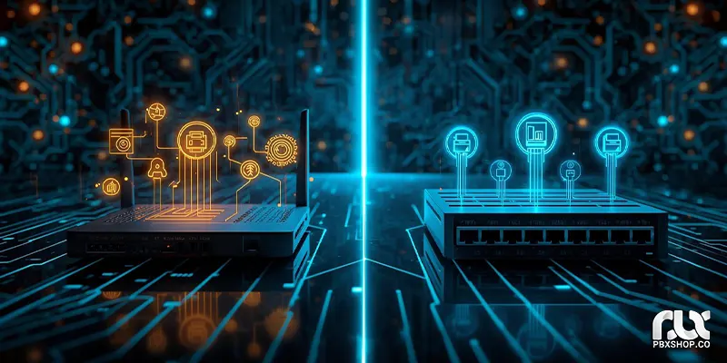 تفاوت سوئیچ و روتر در چیست ؟