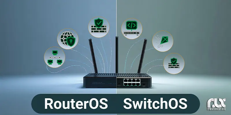 بررسی تفاوت RouterOS و SwitchOS در تجهیزات MikroTik