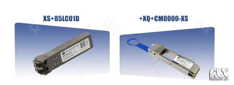 تفاوت ماژول فیبر نوری میکروتیک XS+85LC01D با مدل XQ+CM0000-XS+
