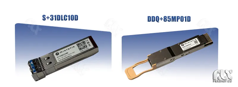 مقایسه ماژول فیبر نوری میکروتیک DDQ+85MP01D با مدل S+31DLC10D