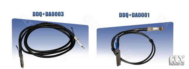 مقایسه کابل اتصال مستقیم DDQ+DA0001 با مدل DDQ+DA0003