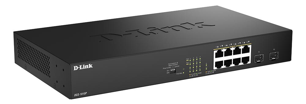 سوئیچ شبکه دی لینک DGS-1010P
