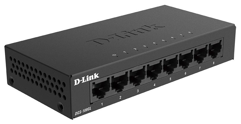 سوئیچ شبکه دی لینک مدل DGS-108GL