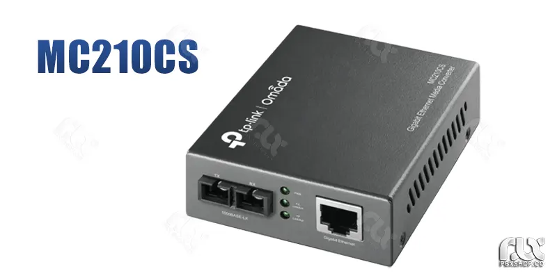 مبدل فیبر نوری تی پی لینک MC210CS
