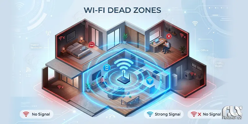چگونه نقاط کور وای‌ فای (WiFi) را از بین ببریم؟