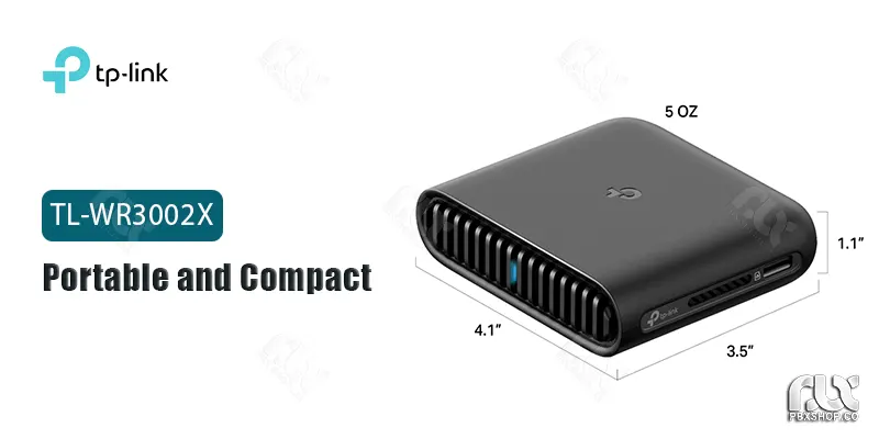 روتر قابل حمل تی پی لینک مدل TL-WR3002X