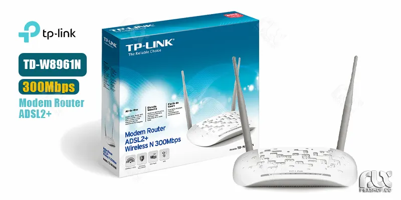 مودم روتر ADSL تی پی لینک TD-W8961N