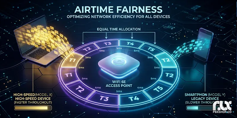 فناوری Airtime Fairness چیست و چگونه عملکرد شبکه وای فای را بهبود می‌دهد؟